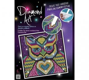 Набор для творчества ART DIAMOND Owl New Sequin Art