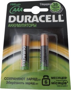 Аккумулятор Duracell HR03BLN02*10 (AAA) 750mAh
