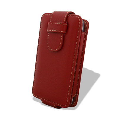 Чохол Melkco Leather Case Flip Down Red Ver.2 for iPhone 4/4S (APIPO4LCFT2RD)