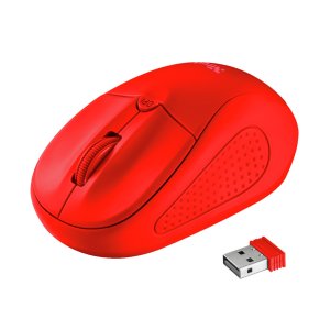 Мышка Trust Primo Wireless Mouse Matte Red