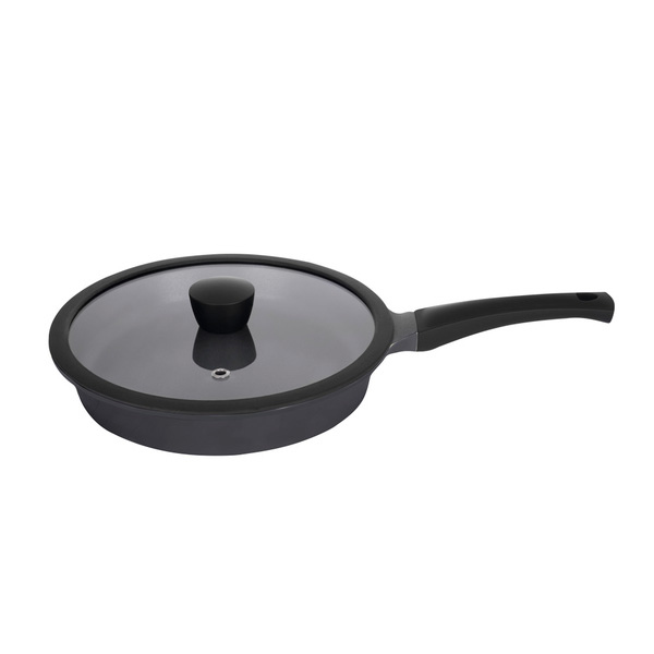 Сковорода Ringel Zitrone Black 28 см з/кр глибока (RG-2108-28 BL)