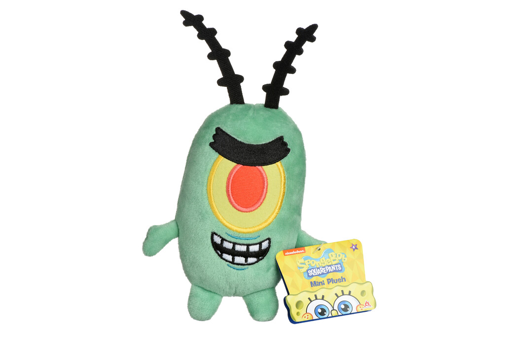 Мягкая игрушка Sponge Bob Mini Plush Plankton