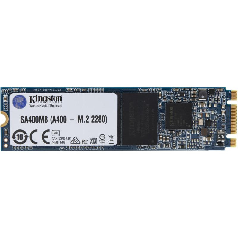 Жорсткий диск SSD: 240GB Kingston A400 M.2 2280 NAND 3D TLC (SA400M8/240G)