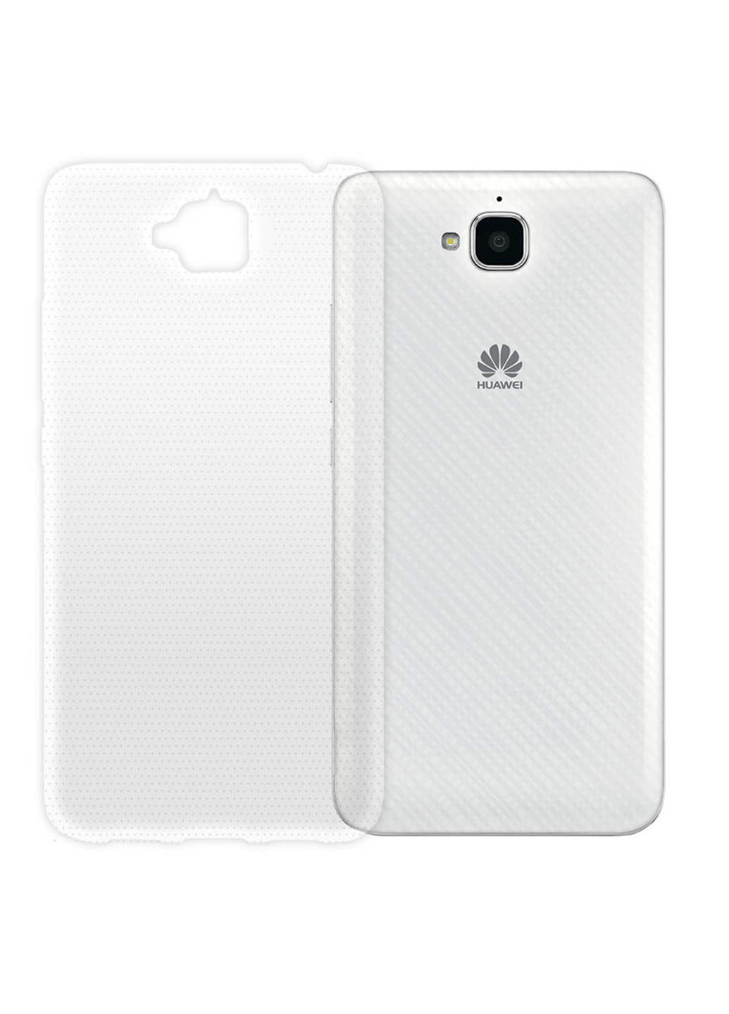 Накладка 0.3mm Huawei Y6 Pro, силікон, white