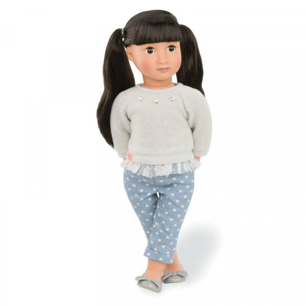 Лялька Our Generation Мей Лі (46 см) в модних джинсах