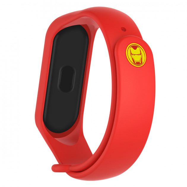 Ремінець до фітнес-браслету Xiaomi Mi Band 3/4 Iron Man Red