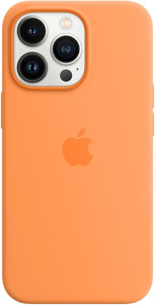 Накладка Apple Leather Case 1:1 for iPhone 13 Pro with MagSafe Marigold (ASC13PMRGLD(M))