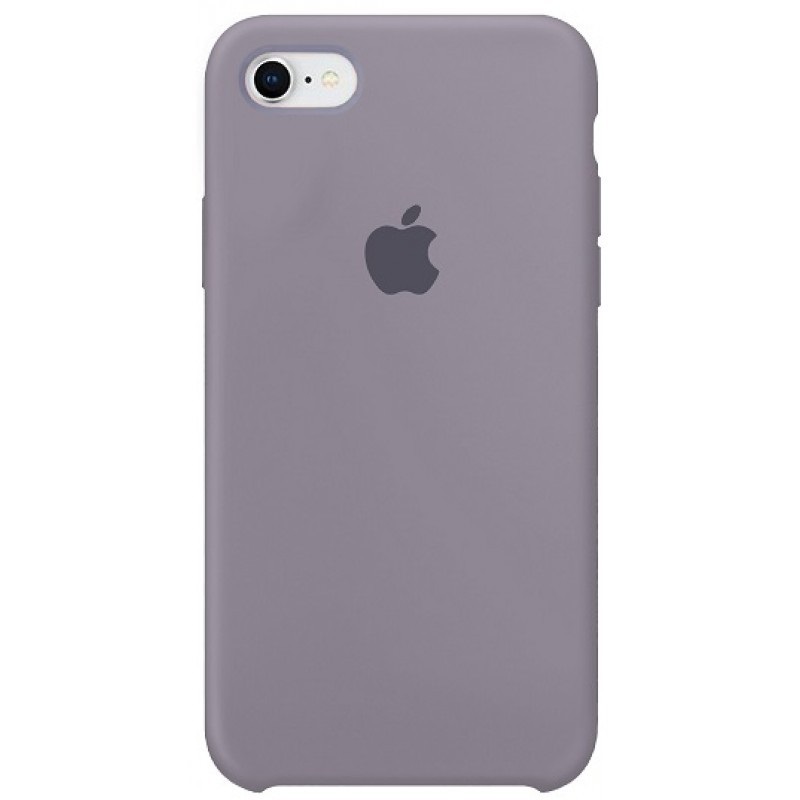 Накладка Silicone Case Full for iPhone 7/8 (46) lavander gray