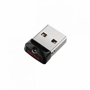 USB флешдрайв Sandisk Cruzer Fit 64Gb Black/Red