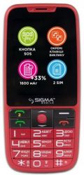 Мобильный телефон Sigma mobile Comfort 50 Elegance3 DS Red