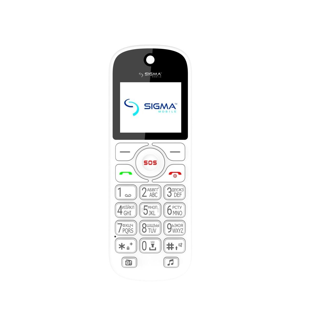 Мобільний телефон Sigma mobile Comfort 50 Senior (White)