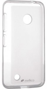 Чехол Melkco Nokia Lumia 530 Poly Jacket TPU Transparent