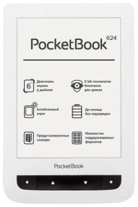 Электронная книга Pocketbook Basic Touch White (PB624-D-WW) Чехол