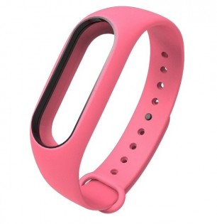 Ремешок к фитнес-браслету Xiaomi miband 2 Pink