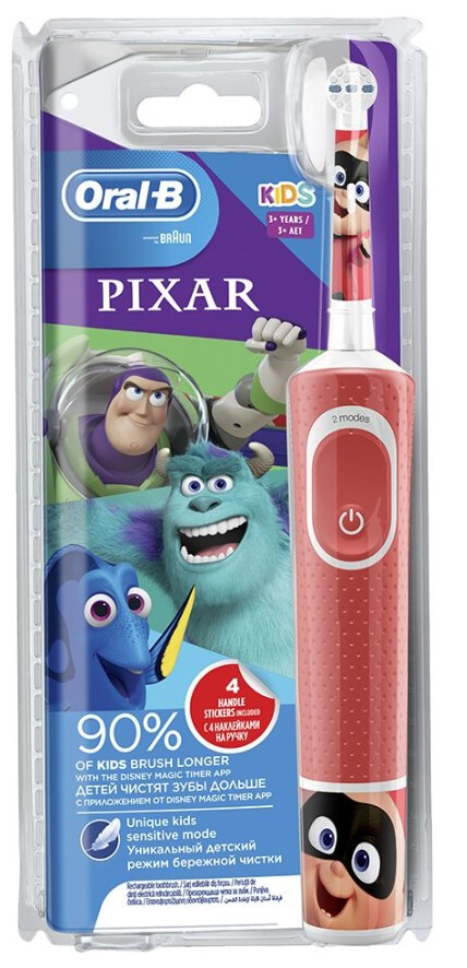 Зубна щітка Braun Oral-B D100.413.2K Pixar типу 3710 (3 +)