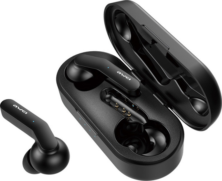 Навушники TWS AWEI T10C Bluetooth Earphones Black