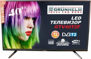 Телевизор 40" Grunhelm GTV40FHD03T2