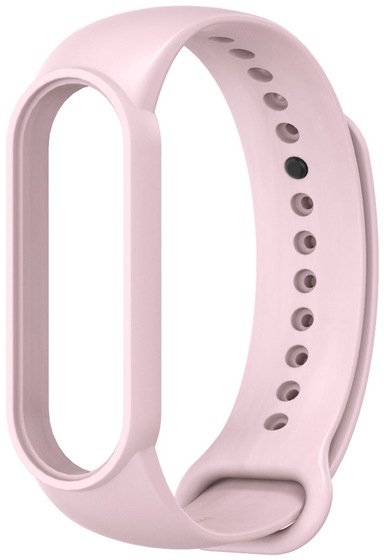 Ремінець до фітнес-браслету Xiaomi Mi Band 6 Silicone Light Pink