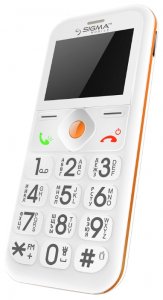 Мобильный телефон Sigma mobile Comfort 50-mini2 (white-orange)